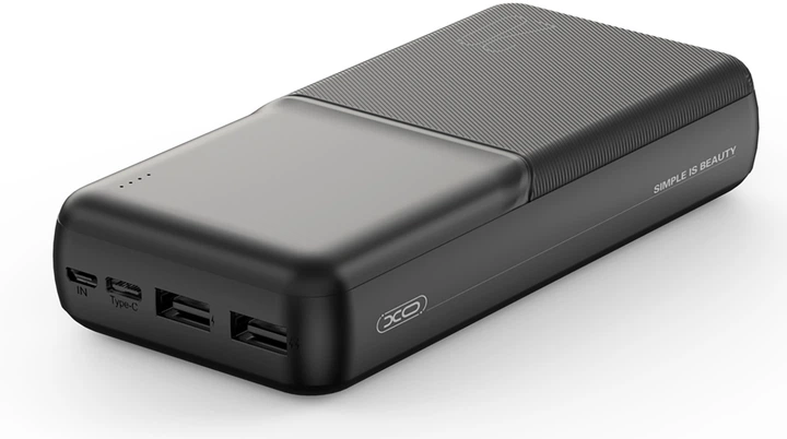 УМБ ХО РR252 20000 mAh 2xUSB-A Black (PR252.black) – фото, отзывы