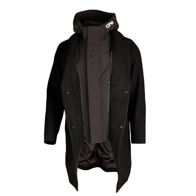 Пальто чоловіче Jack & Jones Чорний S 271223-848325 - зображення 2