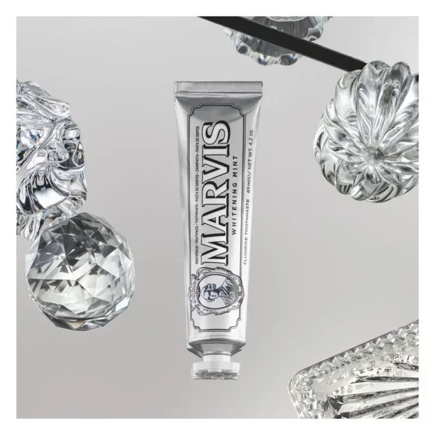 Зубная отбеливающая паста Marvis Whitening Mint 85 мл - изображение 3