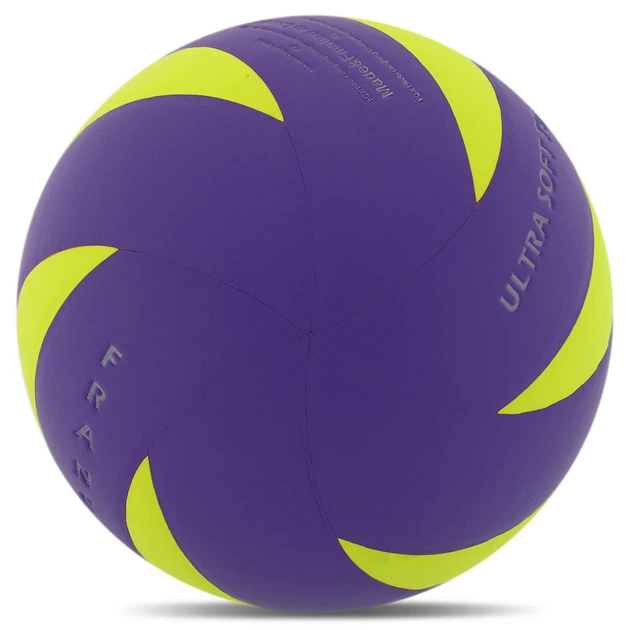 М'яч волейбольний Fox Soft Touch 2018-2024 розмір №5 Yellow-Purple - зображення 2