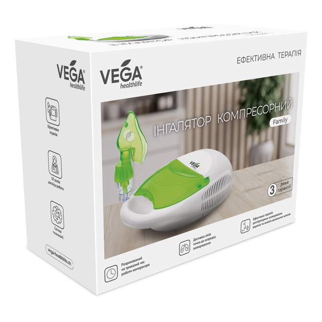 Інгалятор VEGA CN-01 W Family - зображення 10