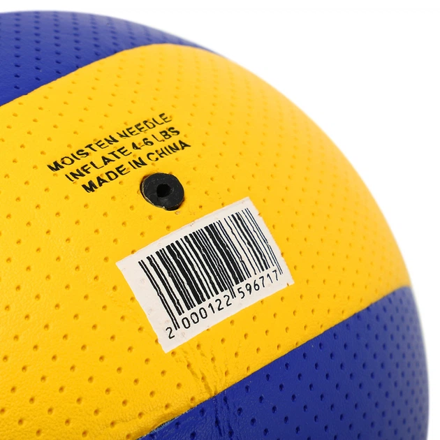 Мяч волейбольный Fox Soft Touch 0784 размер №5 Yellow-Blue - изображение 4