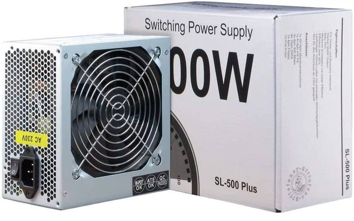 Блок живлення Inter-Tech 500W (SL-500A) - изображение 4