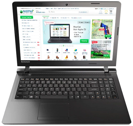 Ноутбук Lenovo B50-10 (80QR001RUA) Grey - Фото 2 Ноутбук Lenovo B50-10 (80QR001RUA) Grey - изображение 2