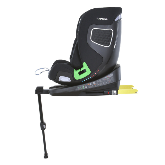 Дитяче автокрісло EL CAMINO ME 1146 i-STAND система ISOFIX, група 0+-1-2-3, 0-36 кг, оборот 360 градусів - изображение 6