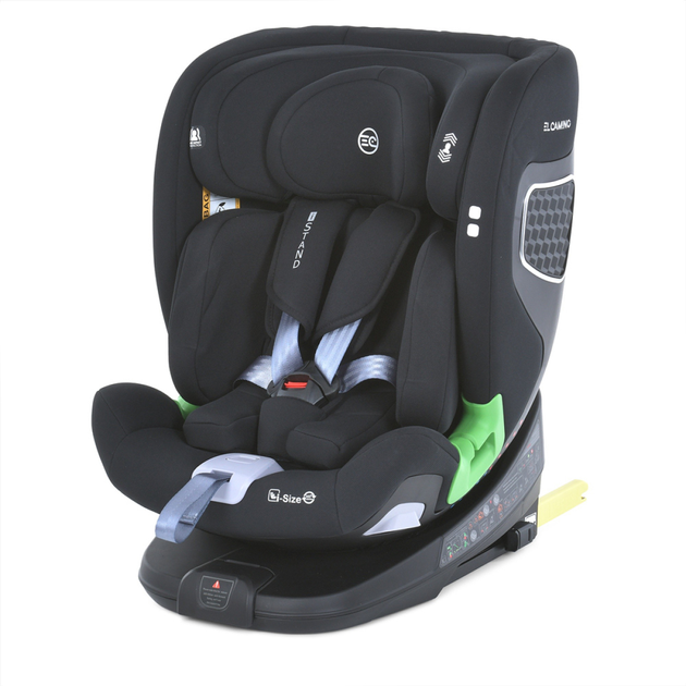 Дитяче автокрісло EL CAMINO ME 1146 i-STAND система ISOFIX, група 0+-1-2-3, 0-36 кг, оборот 360 градусів - изображение 8