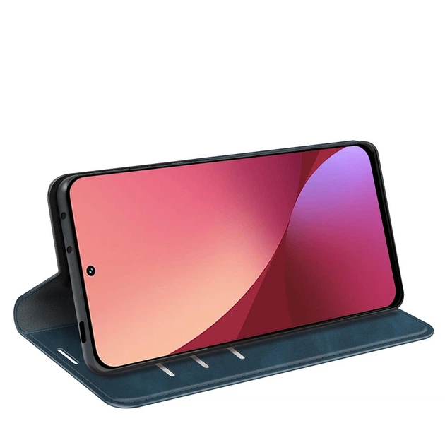 Чехол Taba Retro-Skin для Xiaomi Redmi Note 12S книжка с визитницей кожа PU синий - Фото 5 Чехол Taba Retro-Skin для Xiaomi Redmi Note 12S книжка с визитницей кожа PU синий - изображение 5