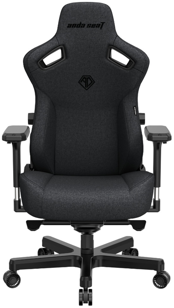 Кресло игровое Anda Seat Kaiser 3 Size L Dark Gray Linen Fabric (AD12YDC-L-01-GB-CF) - изображение 2