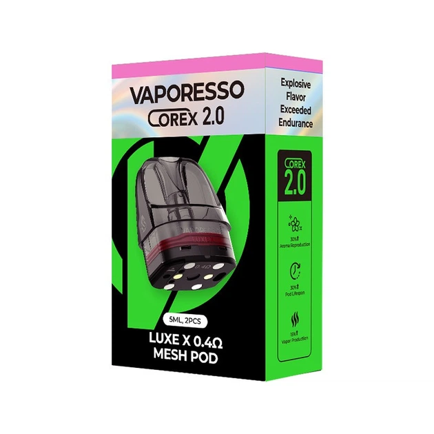 Картридж Vaporesso LUXE X Corex 2.0 5ml Coil Mesh - 0.4 Ом (16860) - зображення 2