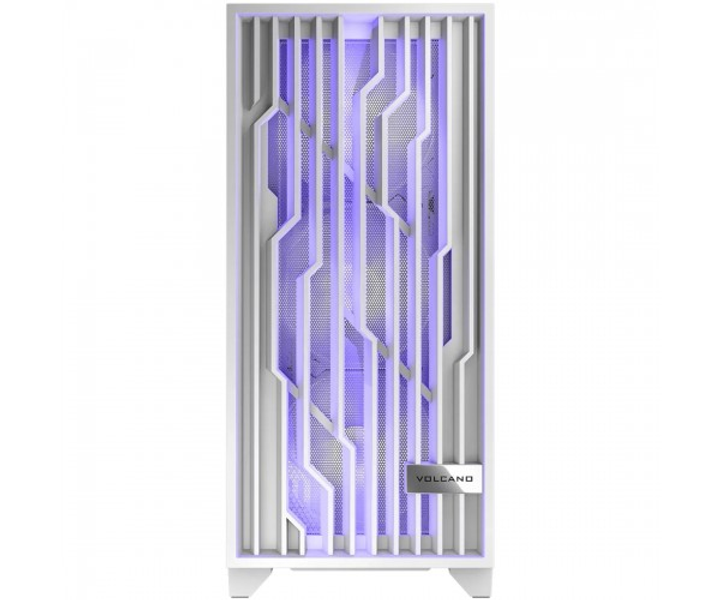 Корпус Modecom VOLCANO PERUN APEX ARGB MIDI WHITE 4x140mm fans USB 3.0x2+TYPE-C без БЖ ATX - изображение 2
