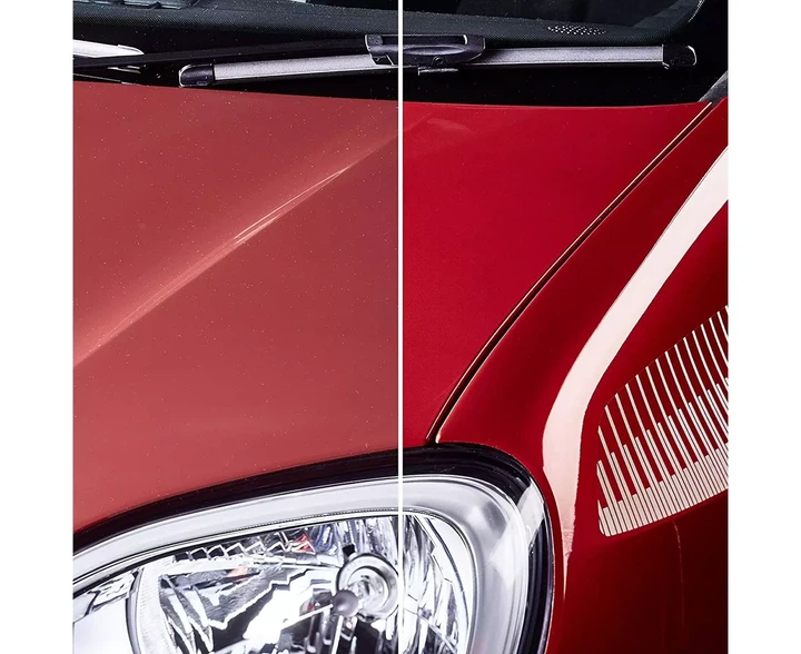 Кольорова поліроль з воском SONAX Polish & Wax Color NanoPro червоний 500 мл (296400) - зображення 4