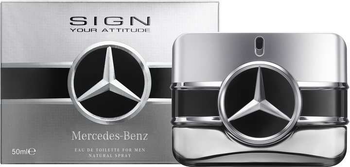 Woda toaletowa męska Mercedes-Benz Sign Your Attitude 50 ml (3595471024299) - obraz 2