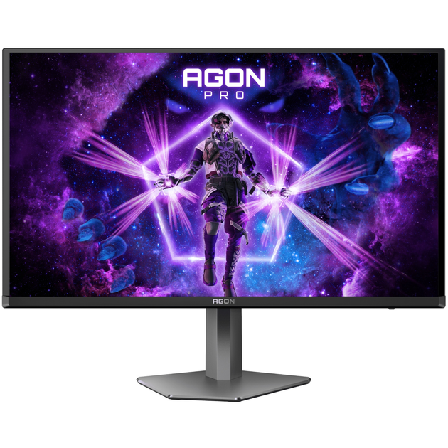 Монитор AOC Agon Pro AG276QZD2 27" QD-OLED QHD 2K 240Гц 0.03мс 2xHDMI 2xDP USB-hub HAS Pivot Black-Grey (AG276QZD2) - изображение 1