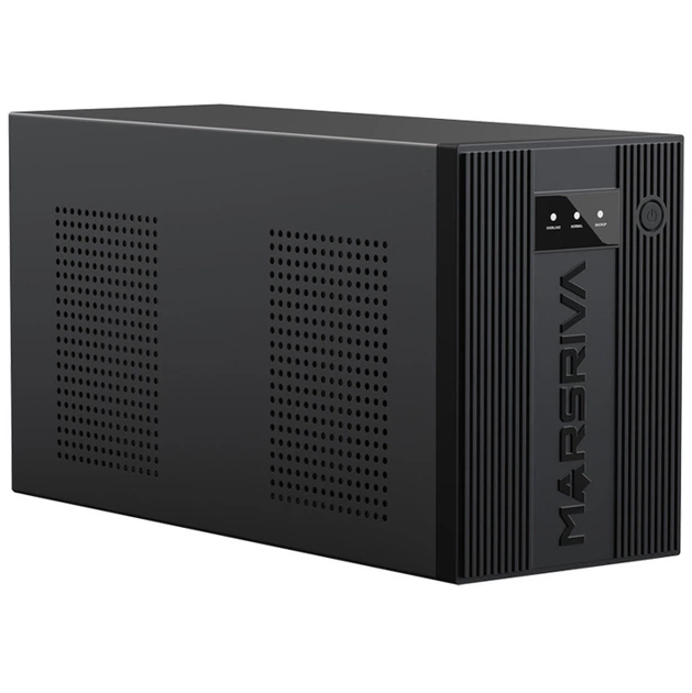 Источник бесперебойного питания Marsriva MR-UF3000 3000ВА 1800Вт Line-Interactive LED version 2xAC Outlets 4x12V/9Ah metal Black (MR-UF3000) - Фото 3 Источник бесперебойного питания Marsriva MR-UF3000 3000ВА 1800Вт Line-Interactive LED version 2xAC Outlets 4x12V/9Ah metal Black (MR-UF3000) - изображение 3