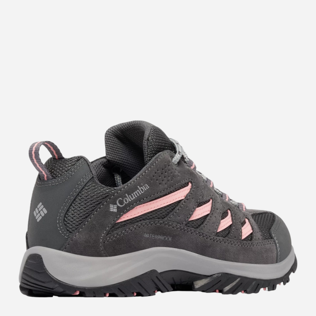 Buty trekkingowe damskie niskie Columbia Crestwood Waterproof 2099881089 39 (8US) Ciemnoszare (195981591651) - obraz 7