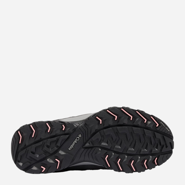 Buty trekkingowe damskie niskie Columbia Crestwood Waterproof 2099881089 38.5 (7.5US) Ciemnoszare (195981591644) - obraz 9