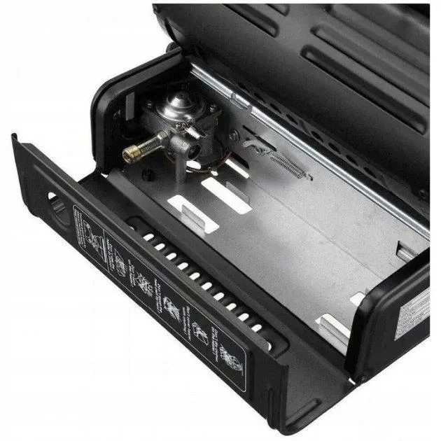 Обогреватель-плита газовая Gas stove 2in1 heater с керамическим нагревателем - изображение 6