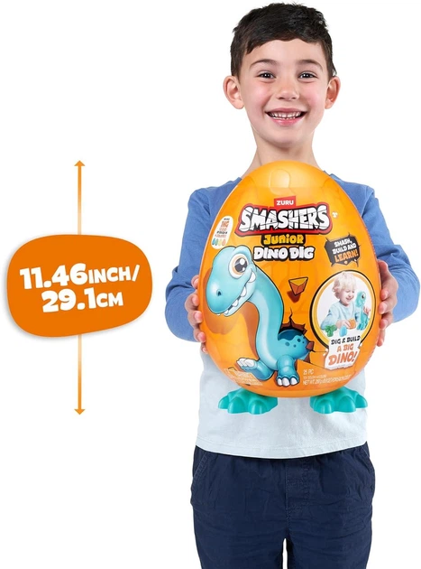Ігровий набір іграшка-сюрприз Zuru Smashers Junior Dino Dig Large