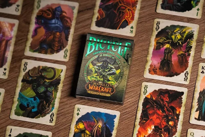 Гральні карти Bicycle World of Worcraft Burning Crusade 56 карт (0073854094259) - зображення 3