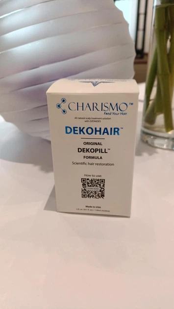 Инновационный лосьон для роста волос и борьбы с выпадением набор "Charismo Dekohair Dekopill" 120 ml (4х30мл) - изображение 2