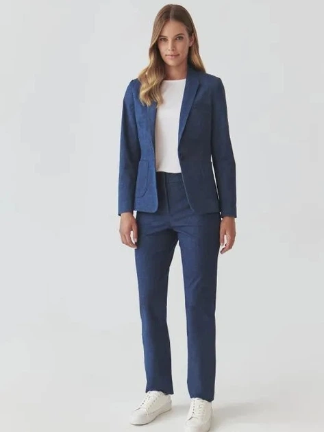 Spodnie damskie Tatuum Lanka 2 T2417.141 40 Granatowe (5900142357008) - obraz 4