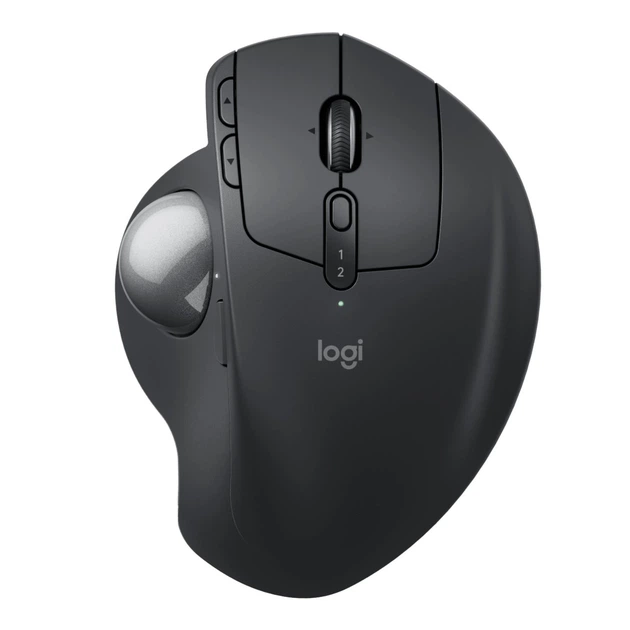 Миша бездротова Logitech MX Ergo S Graphite (910-007260) 25653 - Фото 1 Миша бездротова Logitech MX Ergo S Graphite (910-007260) 25653 - зображення 1