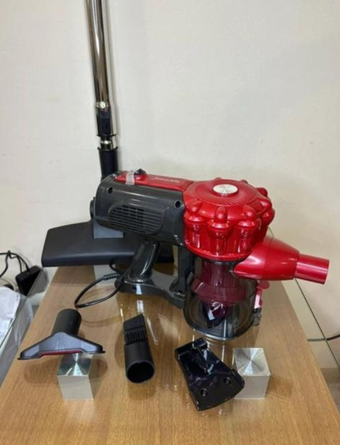Ручний вертикальний пилосос Rainberg RB-2265J 2500W для сухого прибирання з фільтром HEPA (NRB2265-AV) - зображення 4