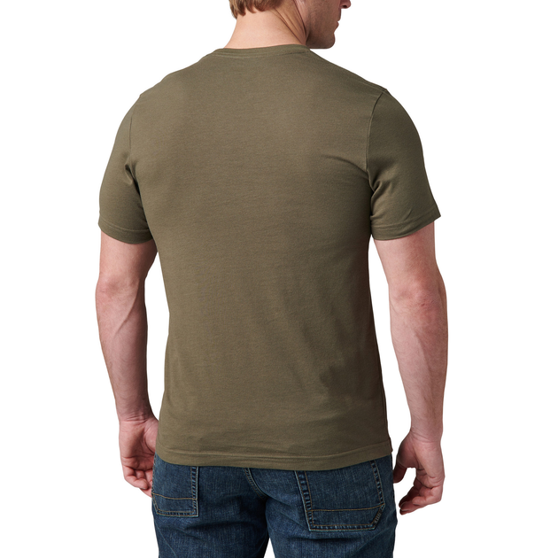 Футболка з малюнком 5.11 Tactical Atmos Logo RANGER GREEN M (76298-186) - изображение 2