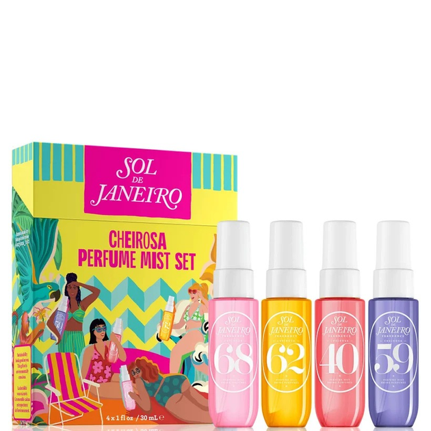 SOL DE JANEIRO チェリオーサ香水セット Набор парфюмерных мистов Sol de Janeiro Cheirosa Perfume