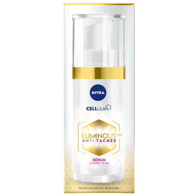 Сироватка-коректор для обличчя Nivea Cellular Luminous 630 Anti-Taches Serum Correcteur проти пігментації 30 мл - зображення 5