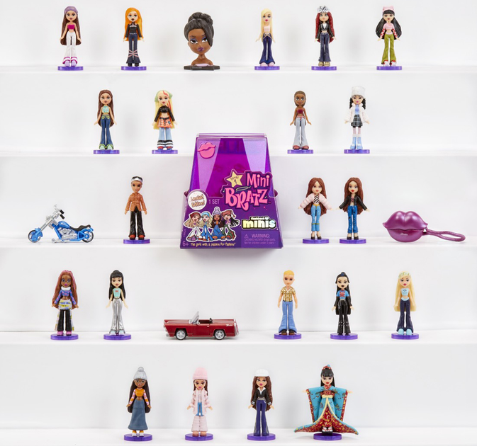 Zestaw lalek-niespodzianek MGA's Miniverse Flashback Minis - Bratz Minis, 16 szt w pudełku (10035051585562) - obraz 2