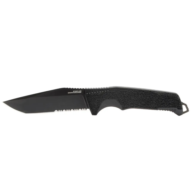 Ніж SOG Trident FX Blackout/Partailly Serrated (1033-SOG 17-12-02-57) - зображення 1