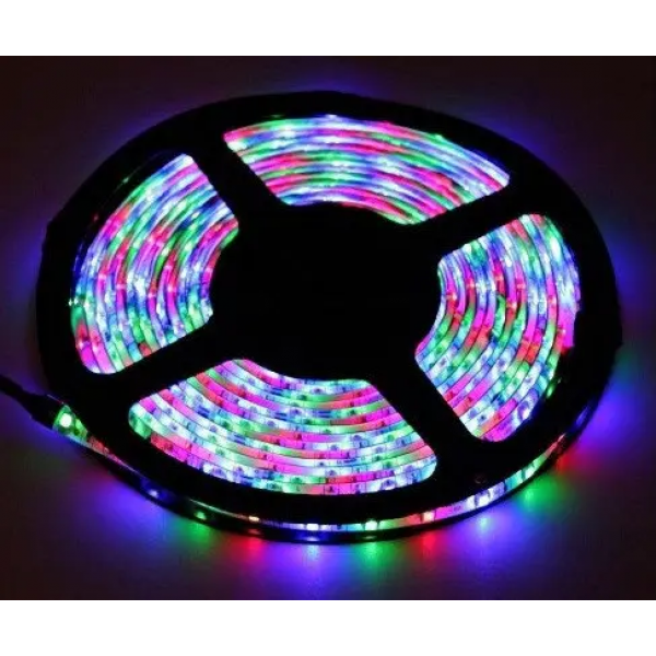 Світлодіодна стрічка LED RGB комплект 4.5 метра, різнобарвна - зображення 3