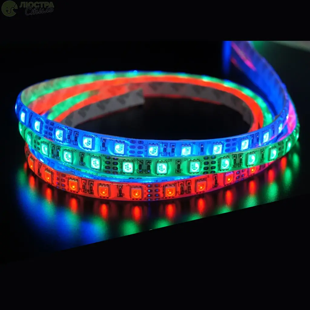 Світлодіодна стрічка LED RGB комплект 4.5 метра, різнобарвна - зображення 5