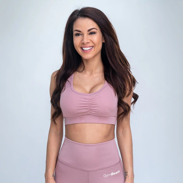 Спортивний топ Fave Dusty Rose S - GymBeam - Фото 1 Спортивний топ Fave Dusty Rose S - GymBeam - изображение 1