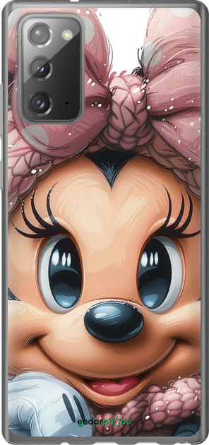 Чехол на Samsung Galaxy Note 20 Минни Маус с бантиком "6055u-2036-70447 ...