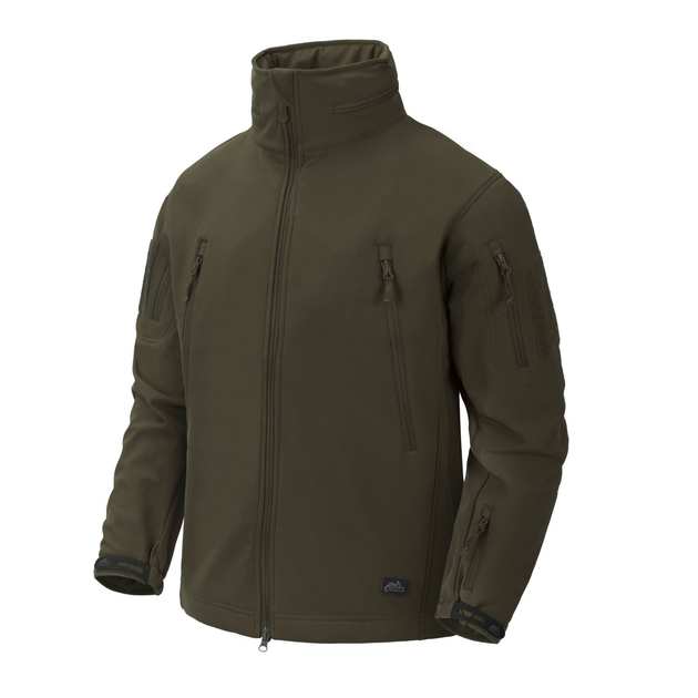 Куртка Helikon-Tex Gunfighter Softshell Shark Skin Windblocker Taiga Green XL - зображення 1