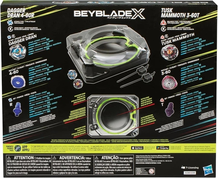 Набор для битвы арена BEYBLADE X Xtreme Battle Set with Beystadium