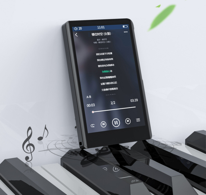MP3 MP4 плеер Ruizu H9 3.8" Bluetooth 5.0 Hi-Fi 32Gb металлический с внешним динамиком - изображение 10