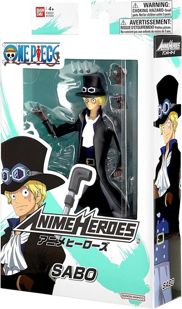 Bandai Оригінальна рухома фігурка Сабо (Sabo) ANIME HEROES з аніме Ван Піс / One Piece - зображення 10
