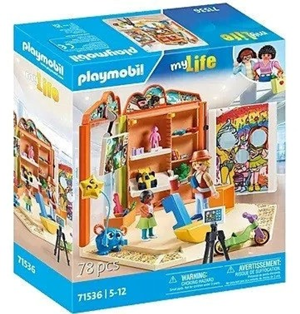 Ігровий набір із фігурками Playmobil My Life Магазин іграшок 71536 (4008789715364) - зображення 1