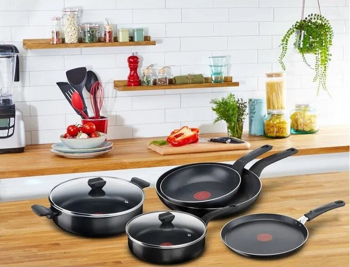 Patelnia saute z pokrywą Tefal Simply Clean B5673253 24 cm (3168430313446) - obraz 5