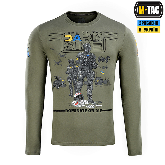 Футболка M-Tac UA Side длинный рукав Light Olive 3XL - изображение 2