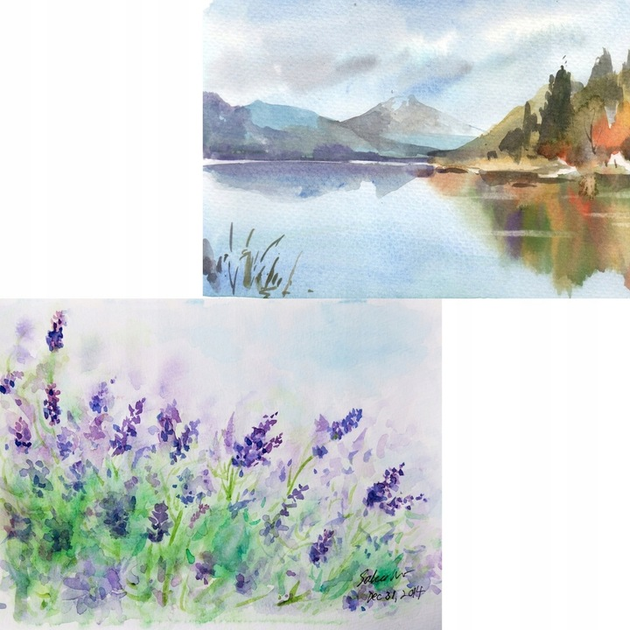 Zestaw farb akwarelowych Nassau 36 kolorów + aksesoria (8720257105748) - obraz 4