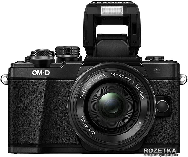 Фотоаппарат Olympus OM-D E-M10 Mark II Pancake Zoom 14-42mm Kit Black (V207052BE000) - Фото 3 Фотоаппарат Olympus OM-D E-M10 Mark II Pancake Zoom 14-42mm Kit Black (V207052BE000) - изображение 3
