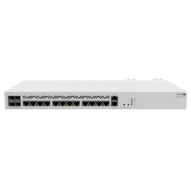 Маршрутизатор MikroTik CCR2116-12G-4S+ (16 портів Ethernet) - Фото 1 Маршрутизатор MikroTik CCR2116-12G-4S+ (16 портів Ethernet) - зображення 1