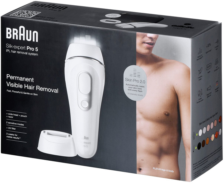 Фотоепілятор Braun Silk-expert Pro 5 PL5145 IPL (7500435238373) - зображення 15