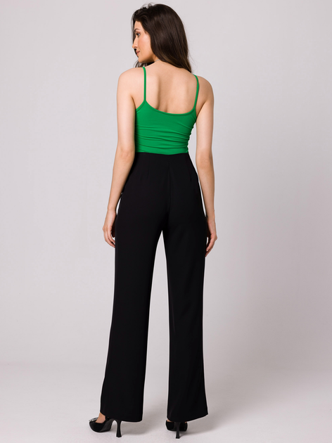 Spodnie dzwony damskie Makover K162 2XL Czarne (5905563700419) - obraz 4