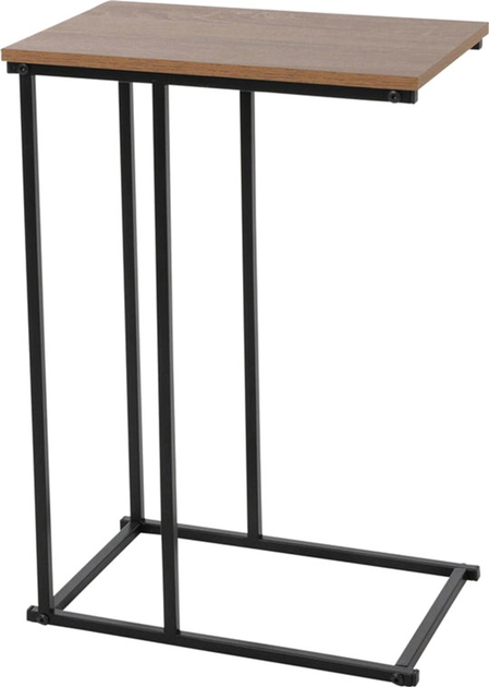 Stolik boczny do kanapy Home Styling Collection 26 x 40 x 58 cm Brązowy (8720573407717) - obraz 3