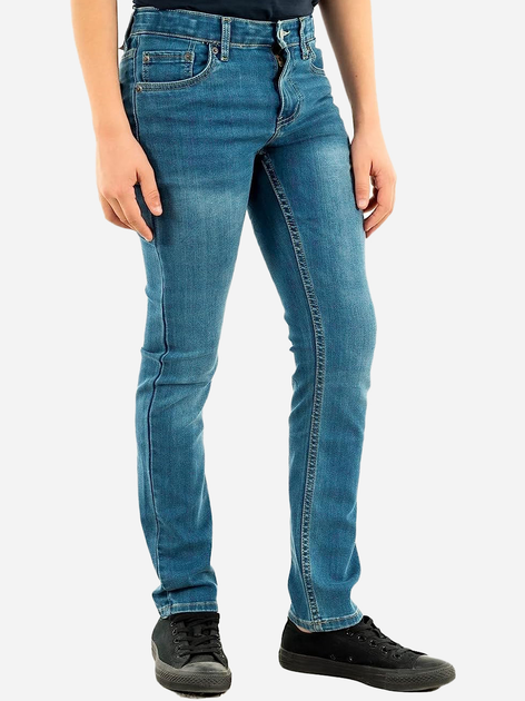 Підліткові джинси для хлопчика Levi's Lvb-510 Skinny Fit Everyday Performance Jeans 9EC758-M8R 146-152 см Сині (3665115329780) - зображення 1